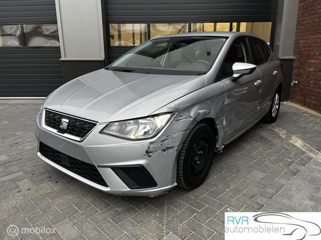 Seat Ibiza 1.0 MPI AIRCO / CRUISE / NAVI / DUITSKENT, Auto's, Seat, Voorwielaandrijving, Stof, Gebruikt, Navigatiesysteem