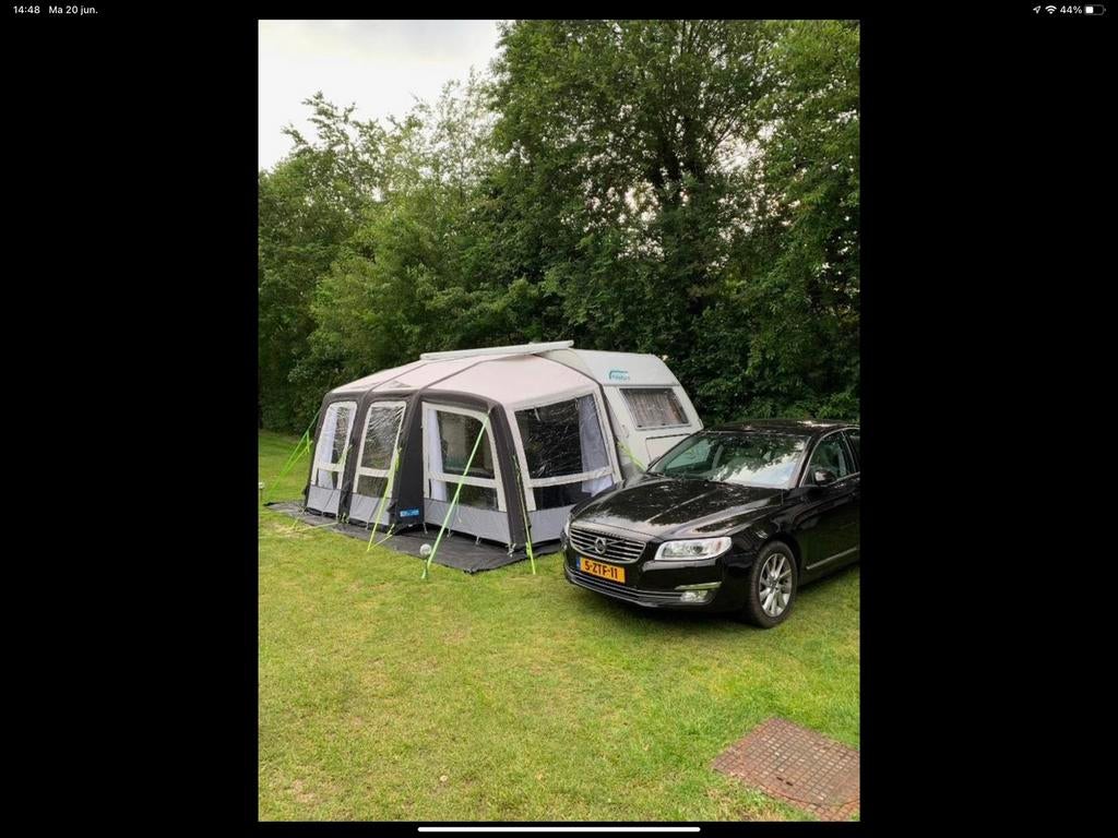 Kampa Rally Air 260plus opblaasbare voortent, Ophalen, Zo goed als nieuw