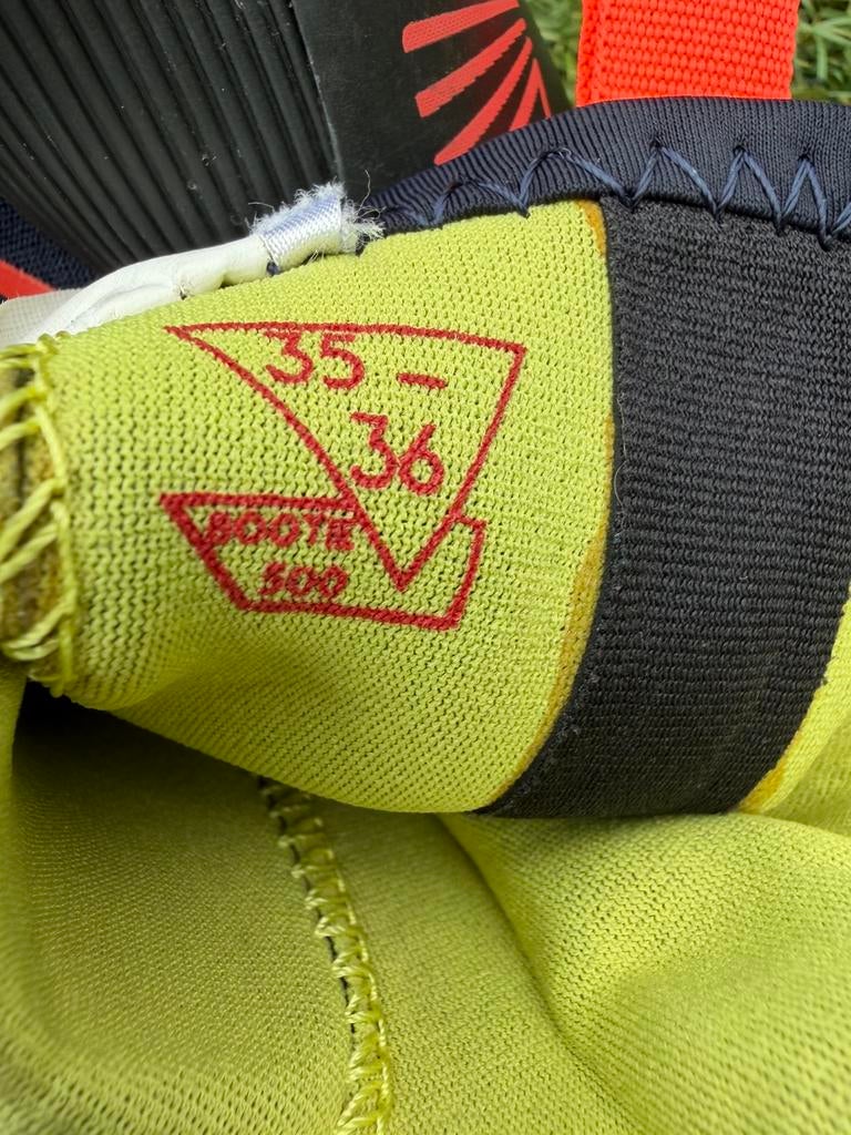 Zeilschoenen Tribord, maat 35/36, Watersport en Boten, Watersportkleding, Ophalen of Verzenden, Zo goed als nieuw, Kind, Zeil- of Surfschoenen