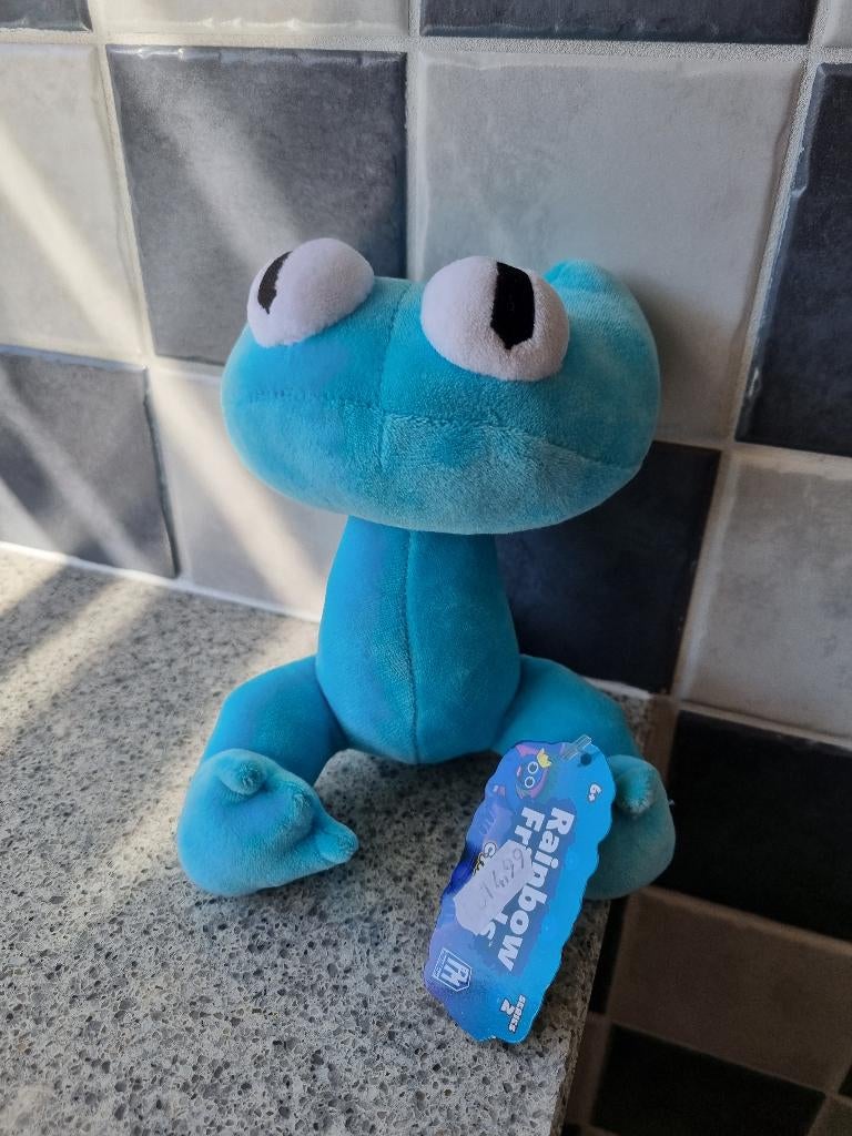 Officieel gelicentieerde Rainbow Friends Cyan pluche pop, Kinderen en Baby's, Speelgoed | Knuffels en Pluche, Overige merken, Overige karakters