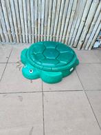 Zandbak kikker plus 1 zal speelzand, Kinderen en Baby's, Speelgoed | Buiten | Zandbakken, Ophalen, Gebruikt