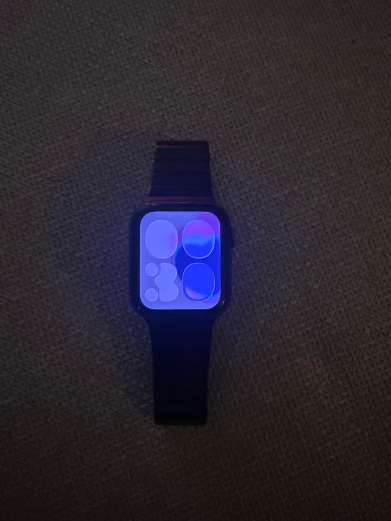Apple Watch Series 6 44mm, Ophalen, Zwart, IOS, Waterdicht