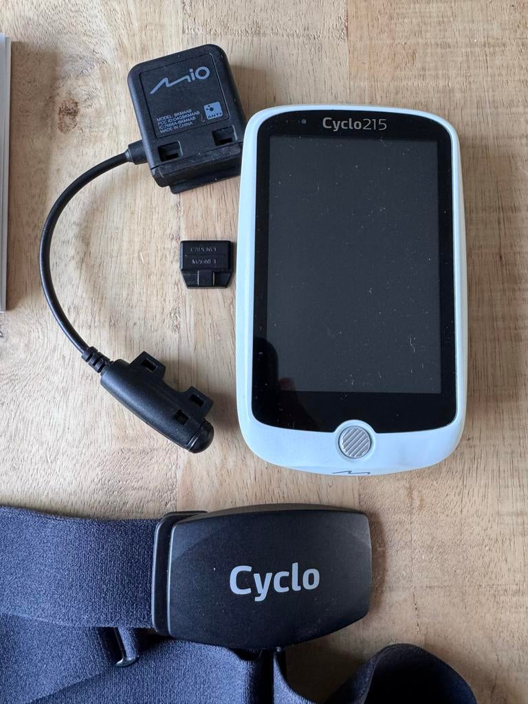 Mio Cyclo 215 Fietscomputer, Ophalen, GPS, Gebruikt
