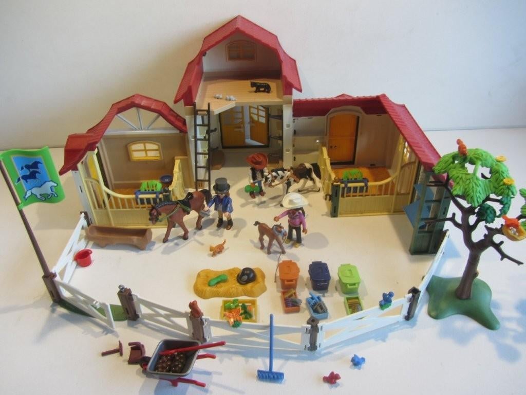Playmobil 6926 – Paardrijclub manege, Ophalen of Verzenden, Gebruikt, Los playmobil