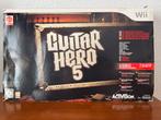 Guitar Hero 5 - Complete set, Spelcomputers en Games, Games | Nintendo Wii, Muziek, Gebruikt, 1 speler, Ophalen of Verzenden