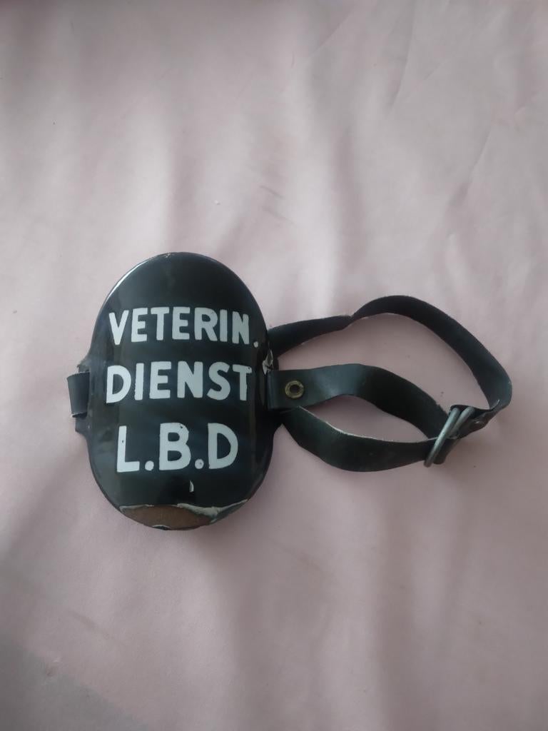 WOII LBD Armband - Veterinaire Dienst, Verzamelen, Militaria | Tweede Wereldoorlog, Ophalen, Overige soorten, Nederland, Embleem of Badge