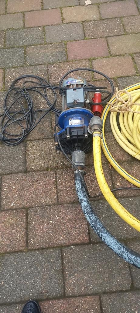 Krachtige Iwaki pomp met VEM motor 90l per min. met slang., Ophalen of Verzenden, Dompelpomp