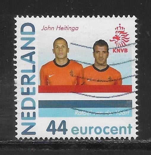 Persoonlijke, WK Voetbal 2010, Heitinga/Van der Vaart(K1122), Postzegels en Munten, Postzegels | Nederland, Ophalen of Verzenden