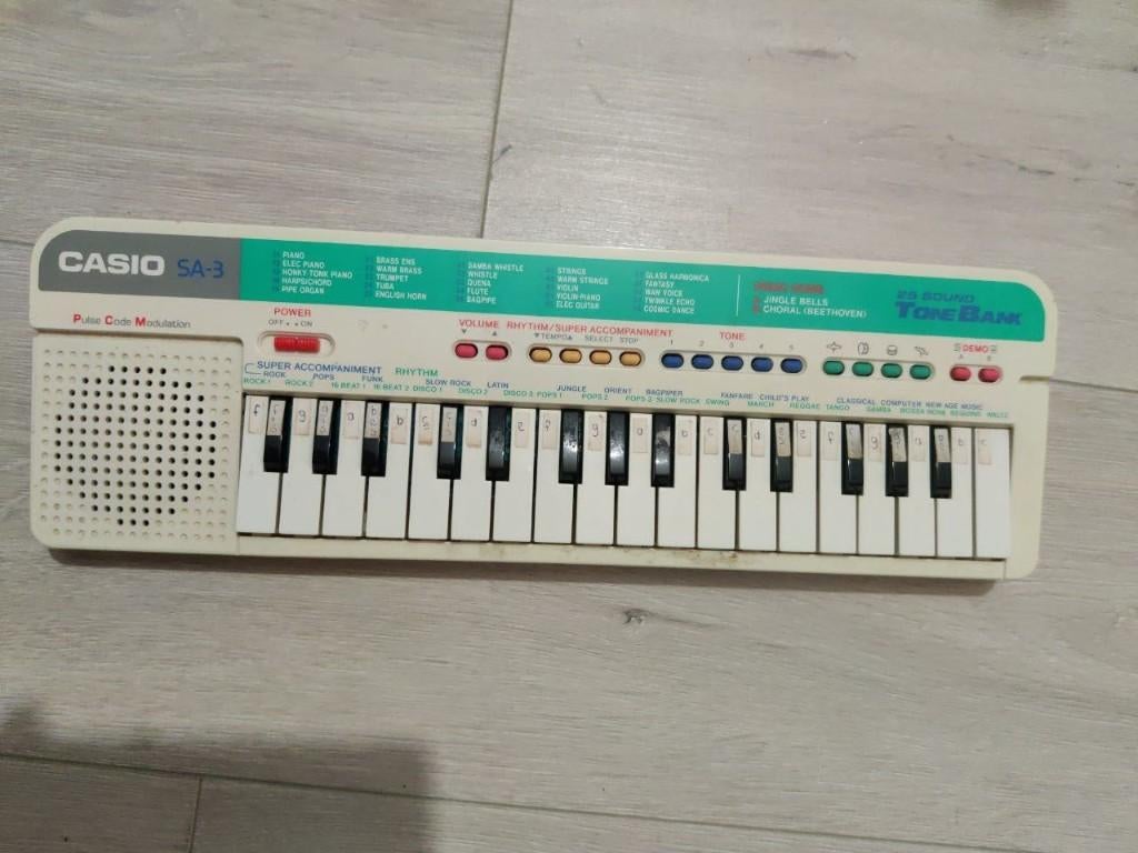 Casio Sa 3 keyboard, goede staat, Muziek en Instrumenten, Keyboards, Ophalen of Verzenden, Gebruikt, 61 toetsen, Overige merken