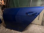 Vw golf 7 7.5 R orgineel deur compleet ld5k Lapiz Blue, Auto-onderdelen, Ophalen, Gebruikt, Achter, Volkswagen
