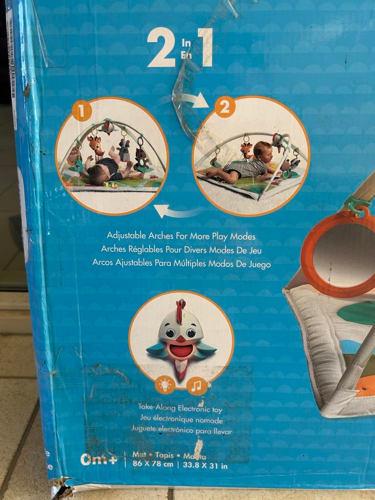 Tiny Love Babygym Gymini Deluxe - Nieuw in doos!, Kinderen en Baby's, Speelgoed | Babyspeelgoed, ., Nieuw, Ophalen of Verzenden