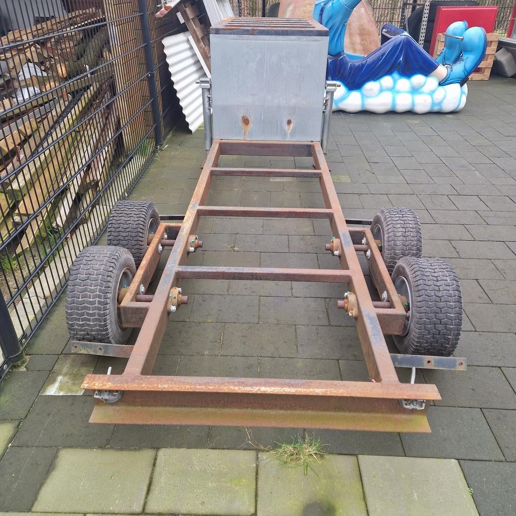 Mini oplegger, Transportkar, 100 liter of meer, Ophalen of Verzenden