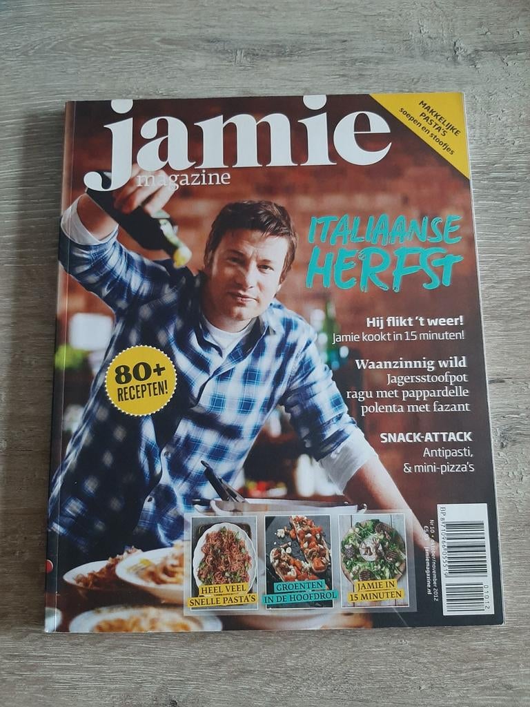 Jamie Magazine: Italiaanse Herfst - 80+ recepten, Hoofdgerechten, Ophalen of Verzenden, Jamie Oliver, Italië