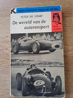 DE WERELD VAN DE AUTOSPORT. PETER DE GRAAF. RETRO 1959., Boeken, Auto's | Boeken, Ophalen of Verzenden, Gelezen, Algemeen, Peter de Graaf
