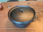 Gietijzeren Dutch Oven - Ideaal voor buiten koken, Ophalen, Gebruikt, Gietijzer, Kookpan of Snelkookpan