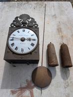 Antieke Franse comtoise klok loopt 1 maand €100, Ophalen