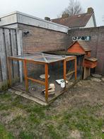 Kippenhok of konijnenhok, Ophalen, Gebruikt, Hout