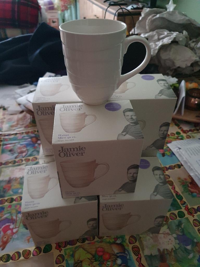 jamie oliver mokken wave nieuw in doos, Verzenden, Overige typen, Nieuw, Overige stijlen