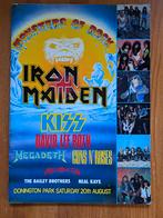 Monsters Rock 1988, tourbook: Iron Maiden, Kiss, Guns nRoses, Cd's en Dvd's, Ophalen of Verzenden, Zo goed als nieuw