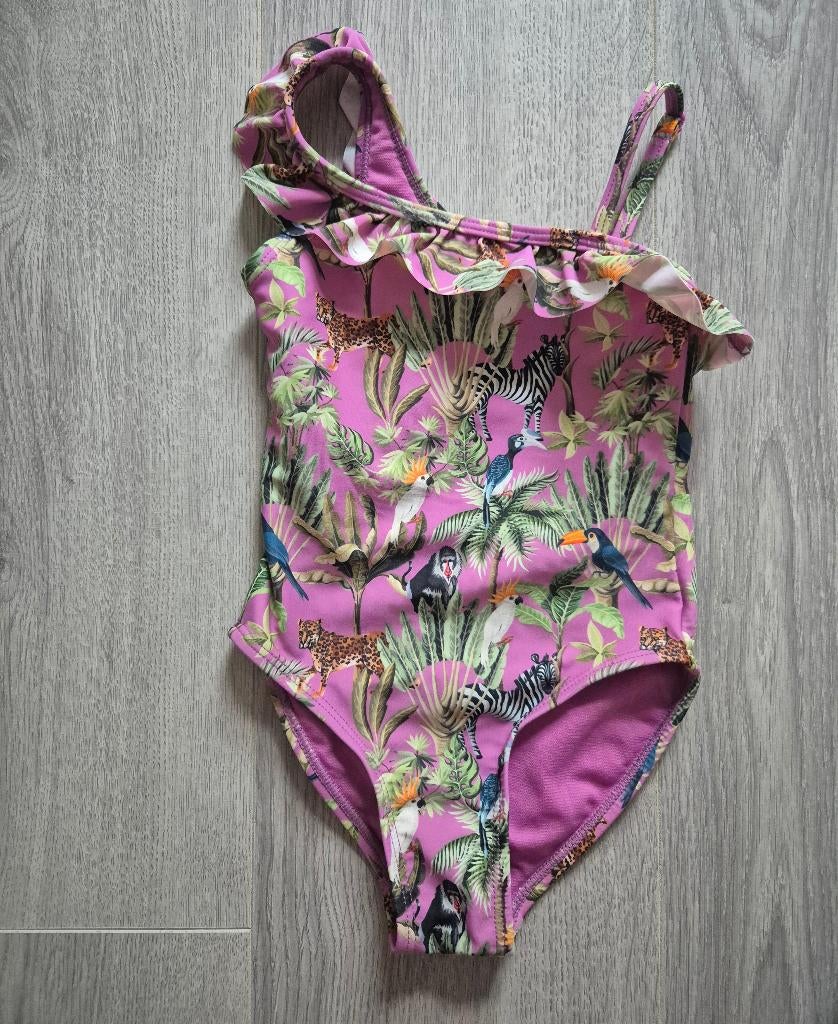 Badpak, Kinderen en Baby's, Kinderkleding | Kinder-zwemkleding, Gebruikt, Maat 98, Meisje, Badpak