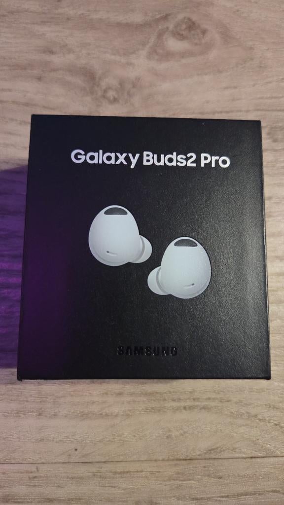 Samsung Galaxy Buds2 Pro, Telecommunicatie, Mobiele telefoons | Oordopjes, Ophalen, Gebruikt, Draadloos opladen, Wit