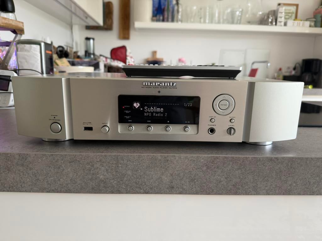 Marantz NA7004  Marantz NA7004 Streamer/DAC/DAB+ – AirPlay, Ophalen of Verzenden, Gebruikt, USB 2, Zonder harde schijf