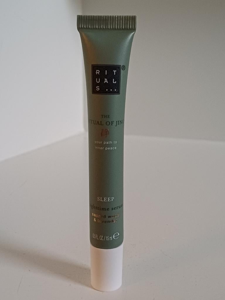 RITUALS JING SLEEP NIGHTTIME SERUM 15ML NIEUW, Ophalen of Verzenden, Nieuw, Gehele gezicht, Verzorging