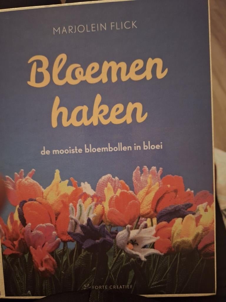 Ik zoek: Marjolein Flick - Bloemen haken, Boeken, Ophalen of Verzenden, Zo goed als nieuw, Tekenen en Schilderen, Marjolein Flick