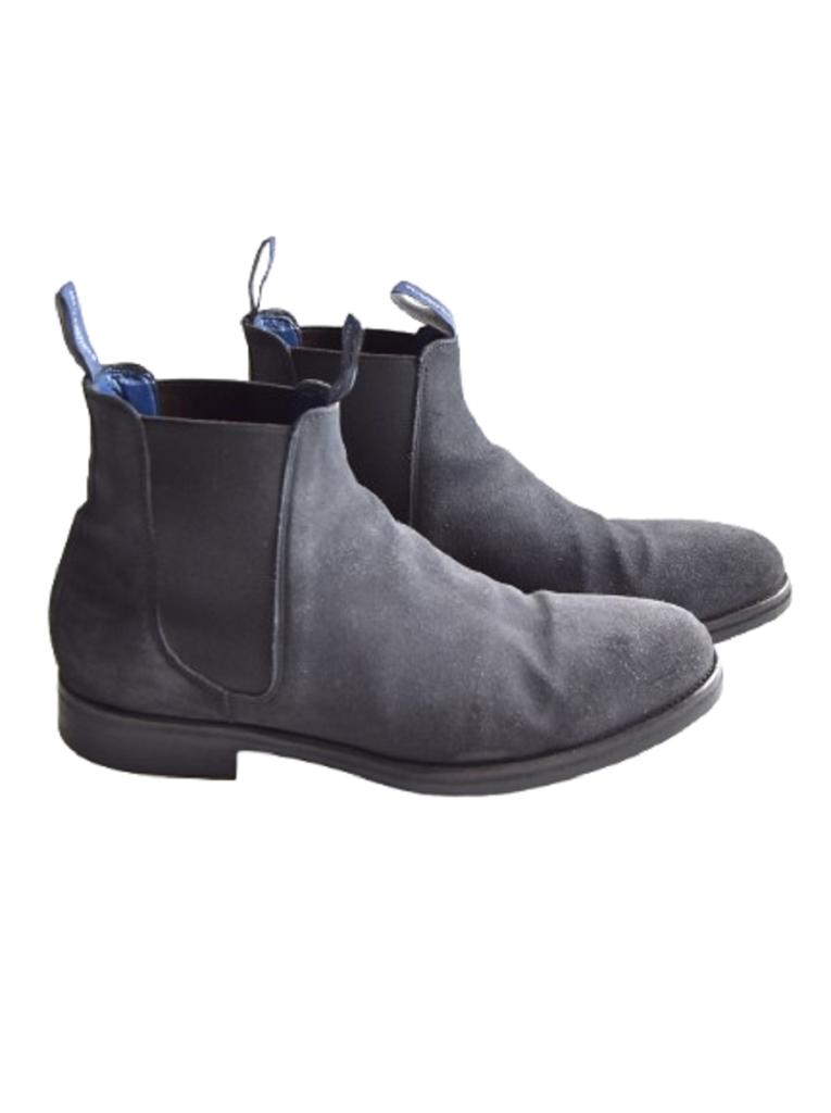 Mac.Fincher suède Chelsea boots, schoenen, grijs, Mt. 42.5, Overige kleuren, Verzenden, Boots, Mac. Fincher