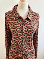 King Louie maat XXL grafische Sheeva dress 3207, Kleding | Dames, Bruin, Maat 46/48 (XL) of groter, Ophalen of Verzenden, Zo goed als nieuw