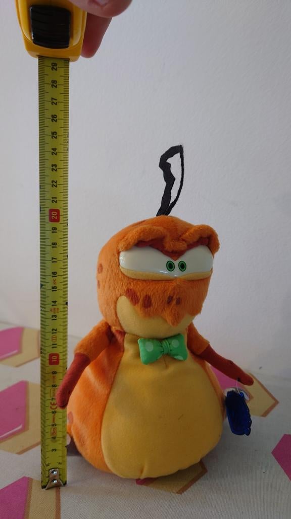 Space Jam Nerdluck Knuffel (1996) - Origineel & Zeldzaam, Oranje, Overige merken, Overige karakters, Overige typen