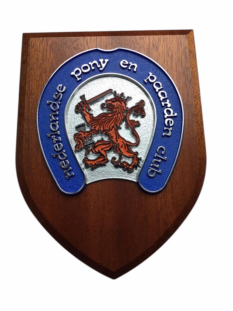 Nederlandse pony en paarden club wapenschild, Dorpsweg Spankeren, Spelendehollander, Info@spelendehollander.nl, Ophalen of Verzenden