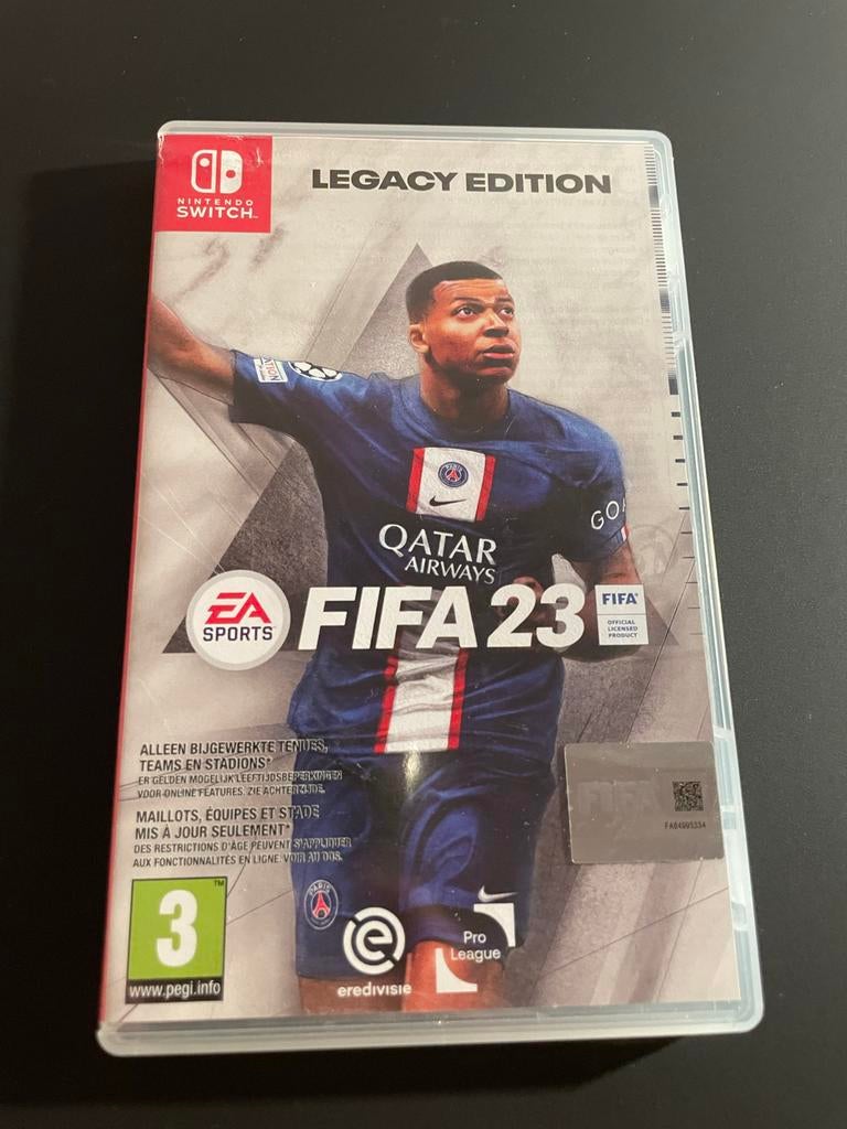 FIFA 23 Legacy Edition - Nintendo Switch, Spelcomputers en Games, 1 speler, Eén computer, Ophalen of Verzenden, Zo goed als nieuw