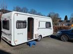 Caravan Eriba Nova L ENL 470 model 2015, Caravans en Kamperen, Rondzit, Kachel, Particulier, 2 aparte bedden
