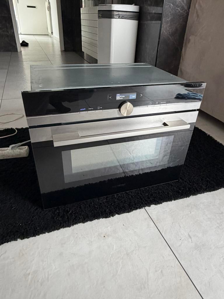 Siemens iq700 combi oven magnetron, 45 tot 60 cm, Ophalen of Verzenden, Zo goed als nieuw, Oven met grill
