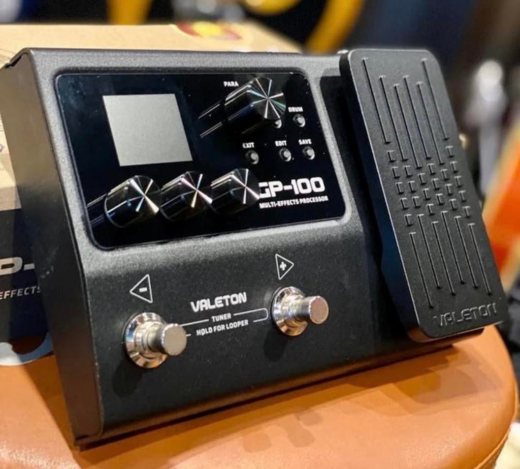 Valeton GP-100 multi effectprocessor TOP apparaat !, Ophalen of Verzenden, Zo goed als nieuw, Delay of Echo