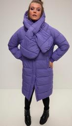 Studio Untold Paarse Winterjas Met Capuchon Maat 46/48, Studio Anneloes, Paars, Maat 46/48 (XL) of groter, Nieuw
