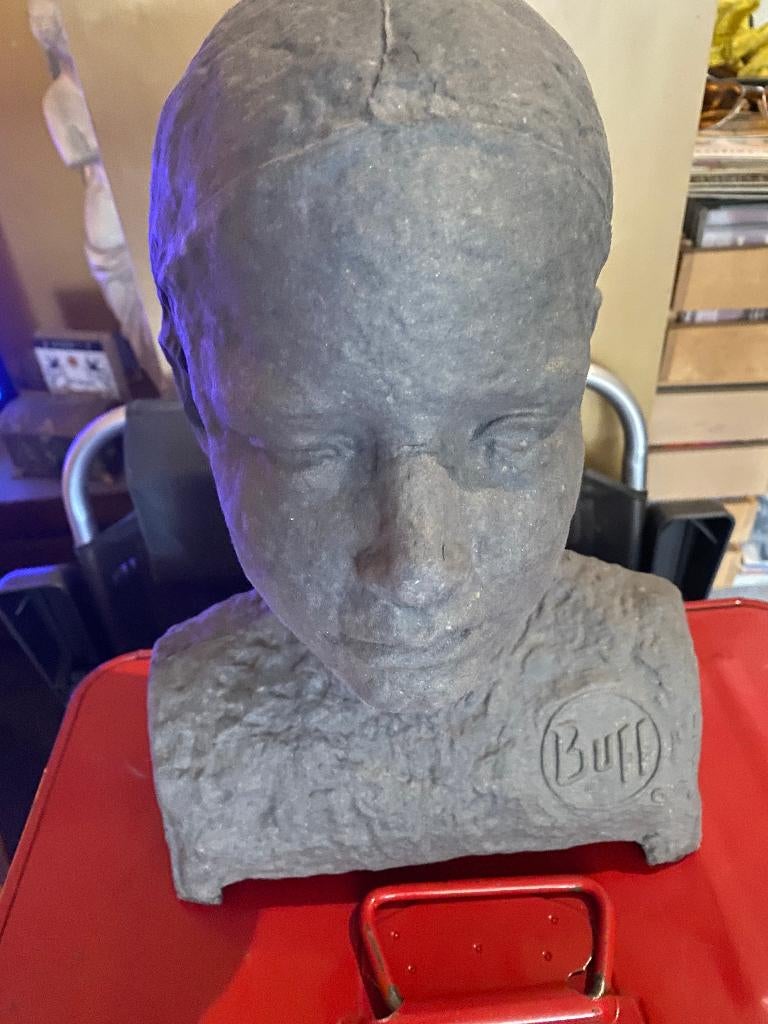 hoofd Buff, Art deco, Buste, Ophalen of Verzenden, 20 - 50 cm