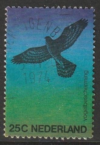 Nederland 1974 1043 Vogelbescherming, Gest Den Bosch, Postzegels en Munten, Postzegels | Nederland, Ophalen of Verzenden, Na 1940
