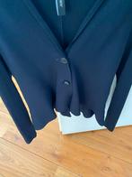 Donkerblauwe Marc Cain Blazer/Vest - Maat s/m, Ophalen, Zo goed als nieuw, Maat 38/40 (M), Blauw