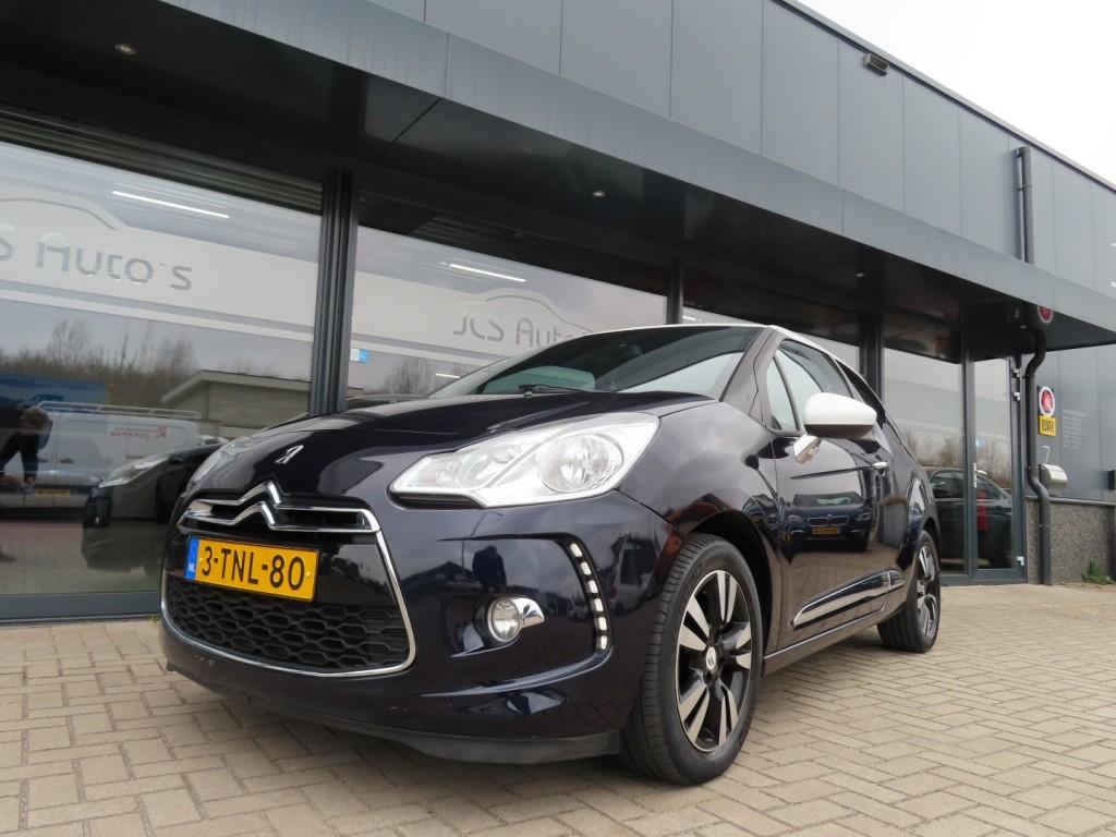 Citroen DS3 1.2 VTI So Chic Ecc Cruise Navi Pdc 2014, Euro 5, Gebruikt, 31 €/maand, 1199 cc