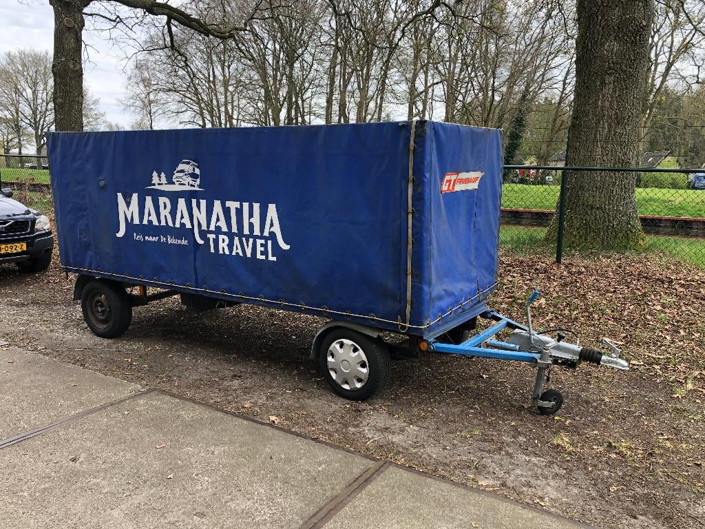Schamel aanhanger lang en licht!, Auto diversen, Aanhangers en Bagagewagens, Ophalen, Gebruikt