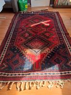 Handgeknoopt origineel Hamadan perzisch tapijt., Huis en Inrichting, Stoffering | Tapijten en Kleden, Ophalen, Rechthoekig, 200 cm of meer