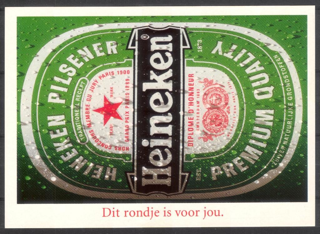 Heineken - Dit rondje is voor jou., Verzenden, Nieuw, Overige typen, Heineken