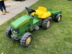 John Deere traptractor met aanhanger, Ophalen, Gebruikt, Trapvoertuig