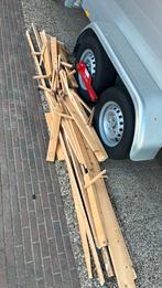 Gratis stapel hout, Tuin en Terras, Palen, Balken en Planken, Ophalen, Zo goed als nieuw, Minder dan 180 cm, Planken