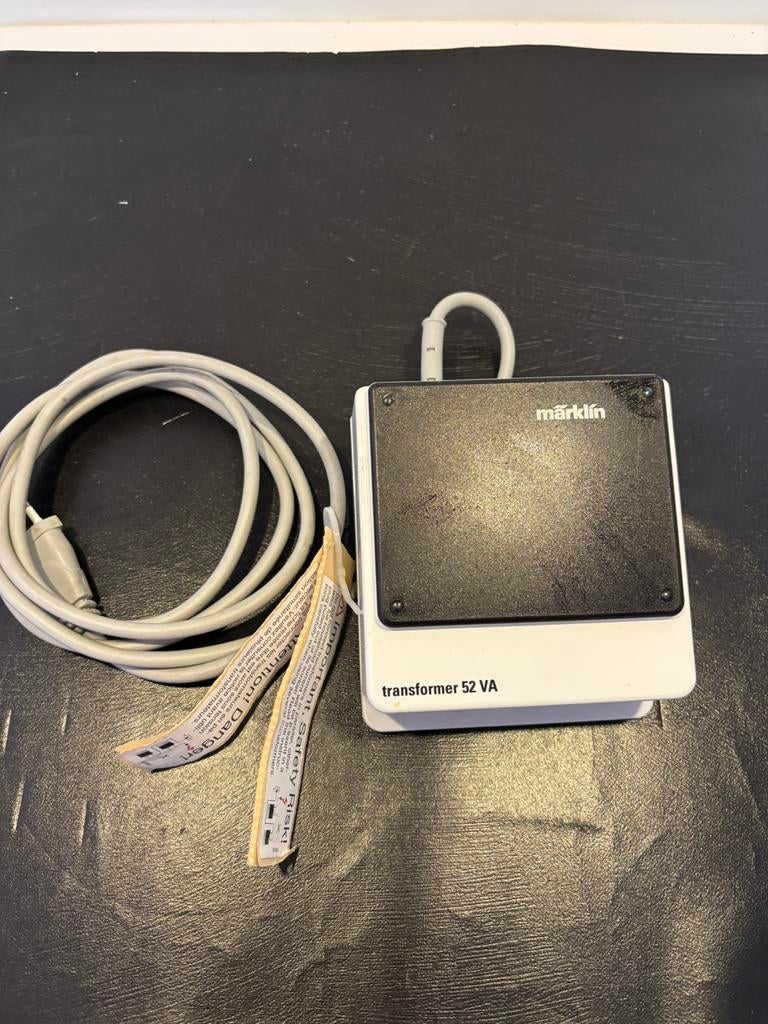 Märklin 6002 Transformator 52 VA, Hobby en Vrije tijd, Modeltreinen | H0, Ophalen of Verzenden, Zo goed als nieuw, Märklin, Transformator of Voeding