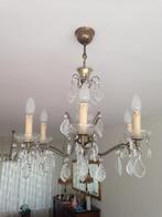 Vintage Kroonluchter Jaren 60, Ophalen of Verzenden, Gebruikt, Glas, Vintage
