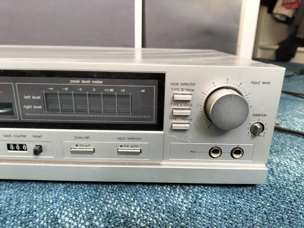 Technics RS-B105 Stereo Cassettedeck - Vintage Audio, Ophalen of Verzenden, Enkel, Overige merken, Tape counter