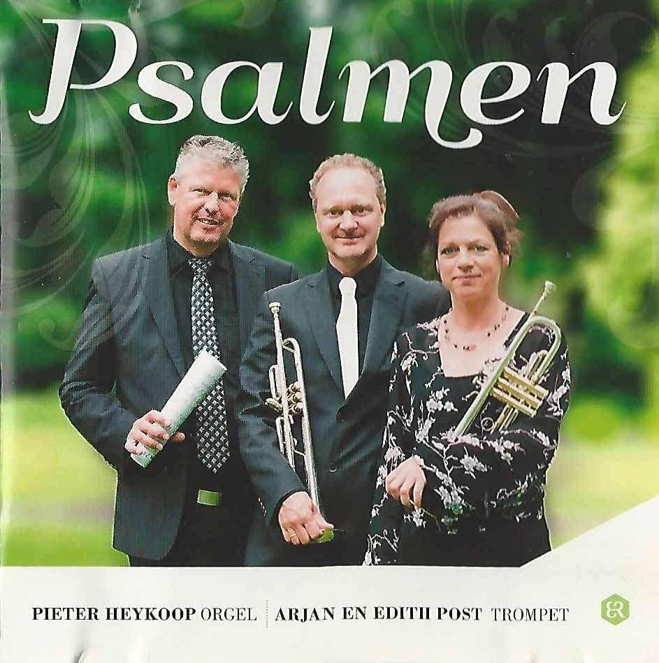 CD: Psalmen - Pieter Heykoop en Arjan en Edith Post (trompet, Ophalen of Verzenden, Zo goed als nieuw, Koren of Klassiek